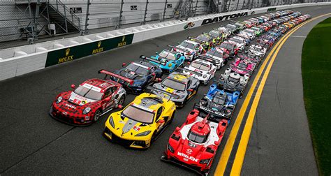 Rolex 24 Official Entry List Deep and Full of Wide